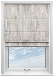 Waterfall, Greige - Roman Blind